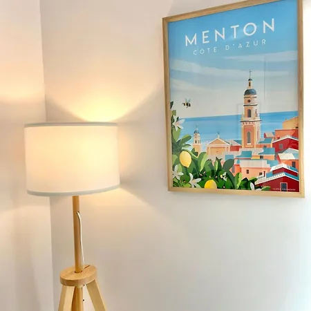 'Cap Riviera' Proche Gare Et Centre Appartement Menton Buitenkant foto